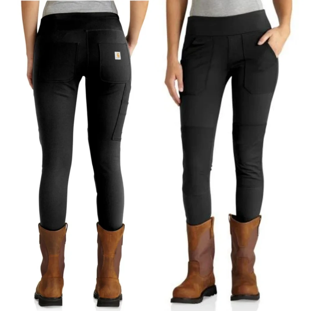 Carhartt force midweight reinforced pocket pull on work fitted leggings XXL
